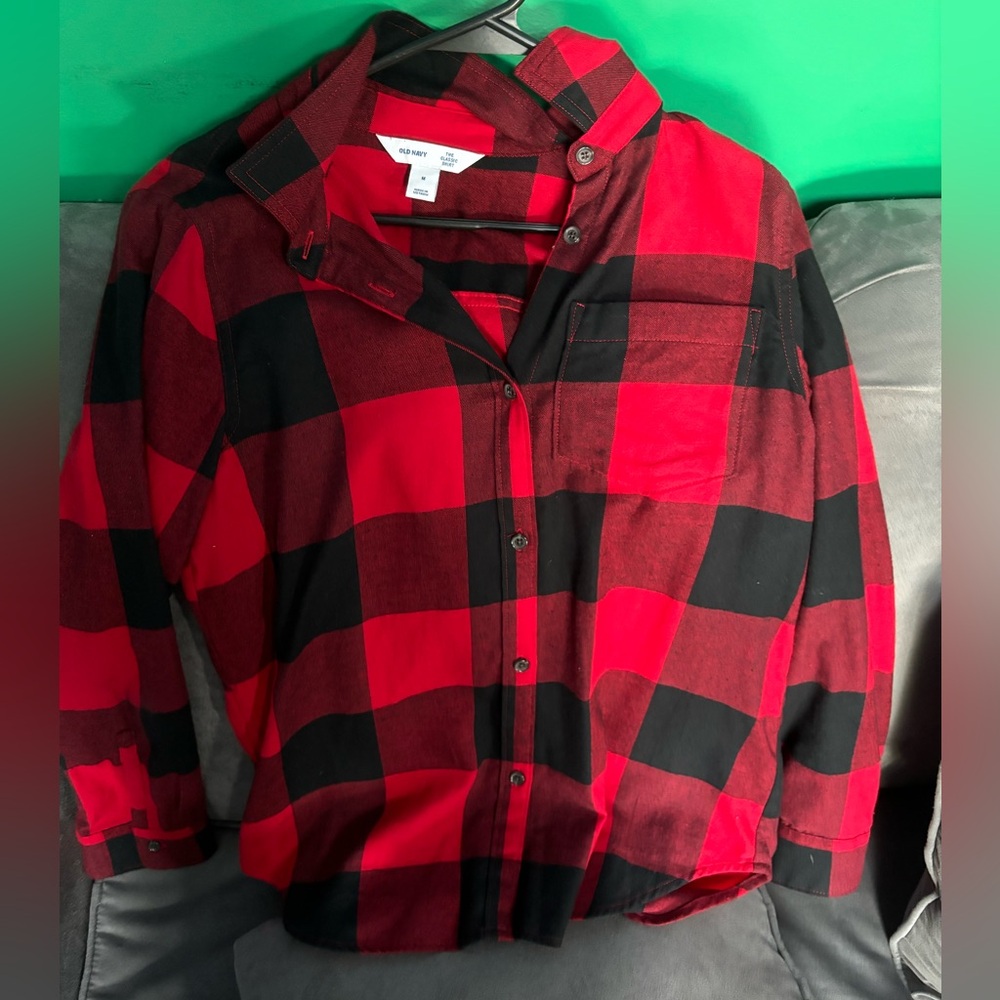 Old Navy Flannel- Size Medium